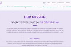 Craft & Conquer Website Design